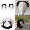 Wedding Headbands Sparkling Rhinestones 1920s Fascinator Headpiece Adjustable Veil Hair Accessory For Evening Wear