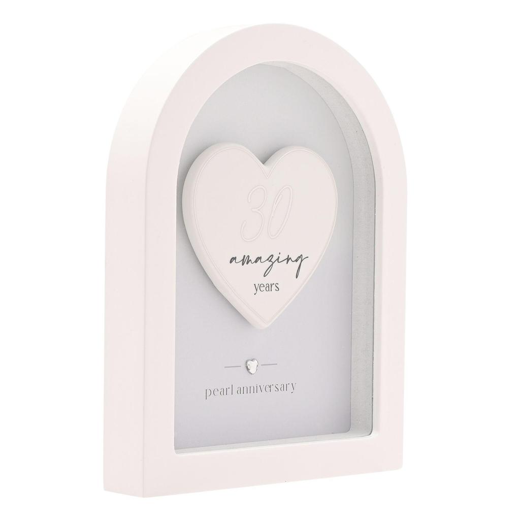 Amore Arch Plaque 18cm - 30 Years