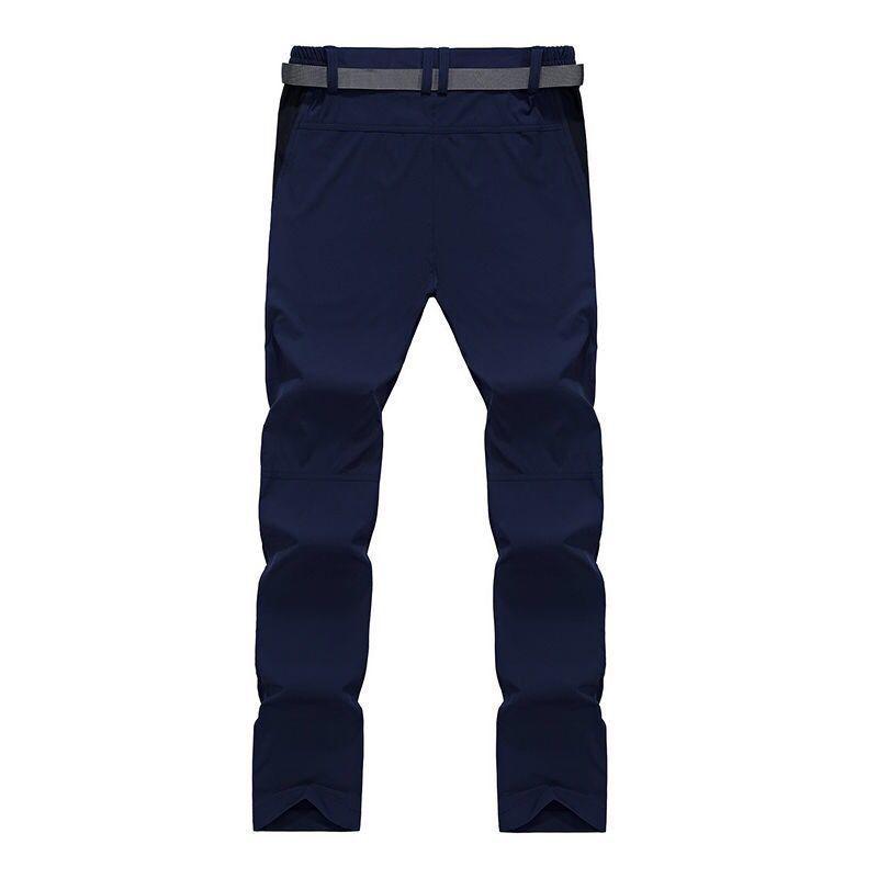 Men's Quick-Dry Elastic Hiking Pants - Breathable, Lightweight Outdoor Trousers for Summer Adventures