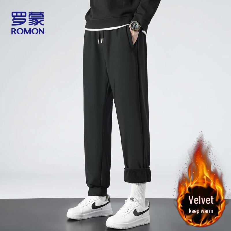 

ROMON Men s Fleece-Lined Drawstring Sweatpants 802 2XL