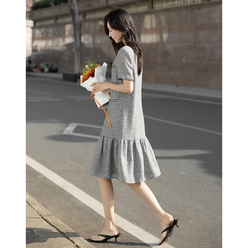 

Demana Women s V-neck A-line Dress S
