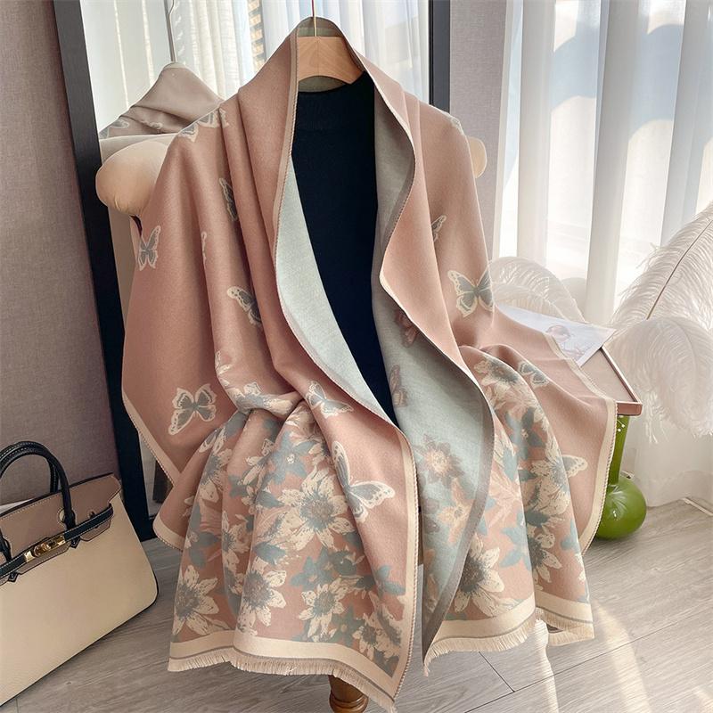 Cashmere Scarf for Women Thick Warm Winter Blanket Brand Female Luxury Quality Shawl Wrap Bufanda Poncho Echarpe Pashmina