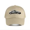 Collectible Die  Cast Silver Metallic Sports Car Baseball Cap Fashion Unisex Sunhat Womens Outdoor Sports Snapback Cap