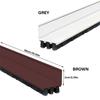 Breeze Blocker 3-Layer Design Door Draft Stopper Insect Proof Dust Proof Door Bottom Seal Brush Seal Door Sweeps Door Bottom