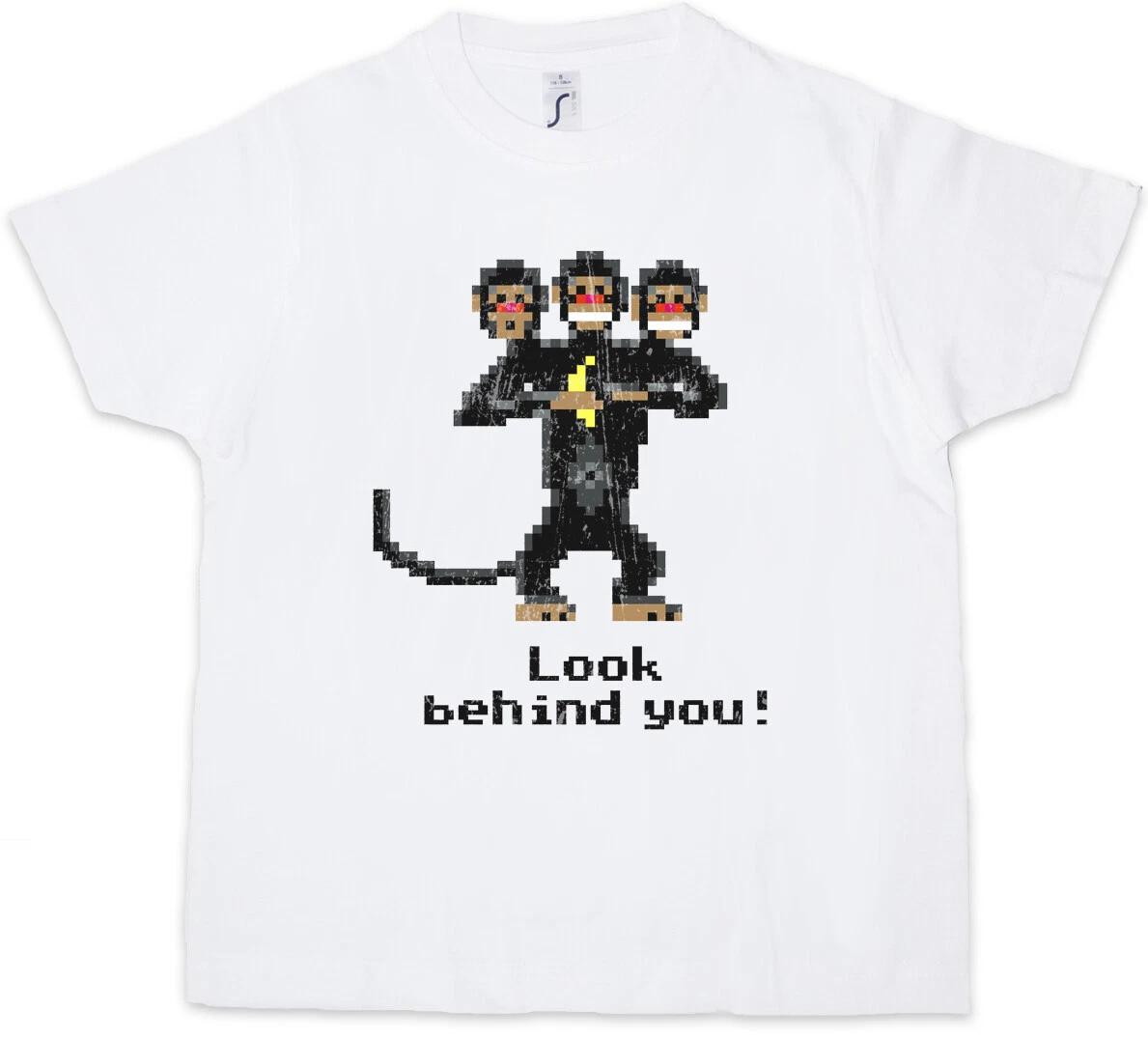 Kids Boys kids boys T-Shirt The Secret Three Headed Monkey of Monkey Island Monkey 130