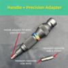 6.35mm Screwdriver Handle Aluminum Alloy Auto Locking Auto Lock Screwdriver Ergonomic Grip Grip Magnetic Screwdriver Open Tools