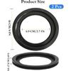 RV Toilet Seal Replacement 2-Pack for Dometic 300/310/320 Toilets, High-Grade Flush Ball Seal Gasket Kit 385311658-Durable Rubber, Easy tallation,