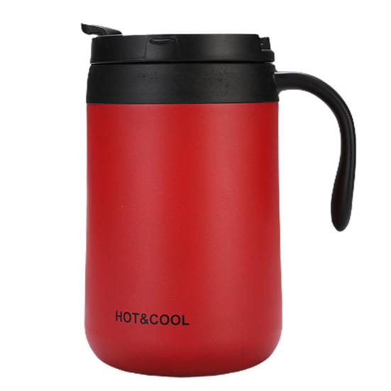 Tazza Termica Da Viaggio In Acciaio Inox 473 Ml – Isolata Doppia Parete – A Prova Di Perdite – Senza BPA – Caldo 6h / Freddo 12h