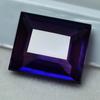 Natural Purple Tanzanite Loose Gemstone 7 Ct Emerald Shape for Jewelry Making and Gem Collections