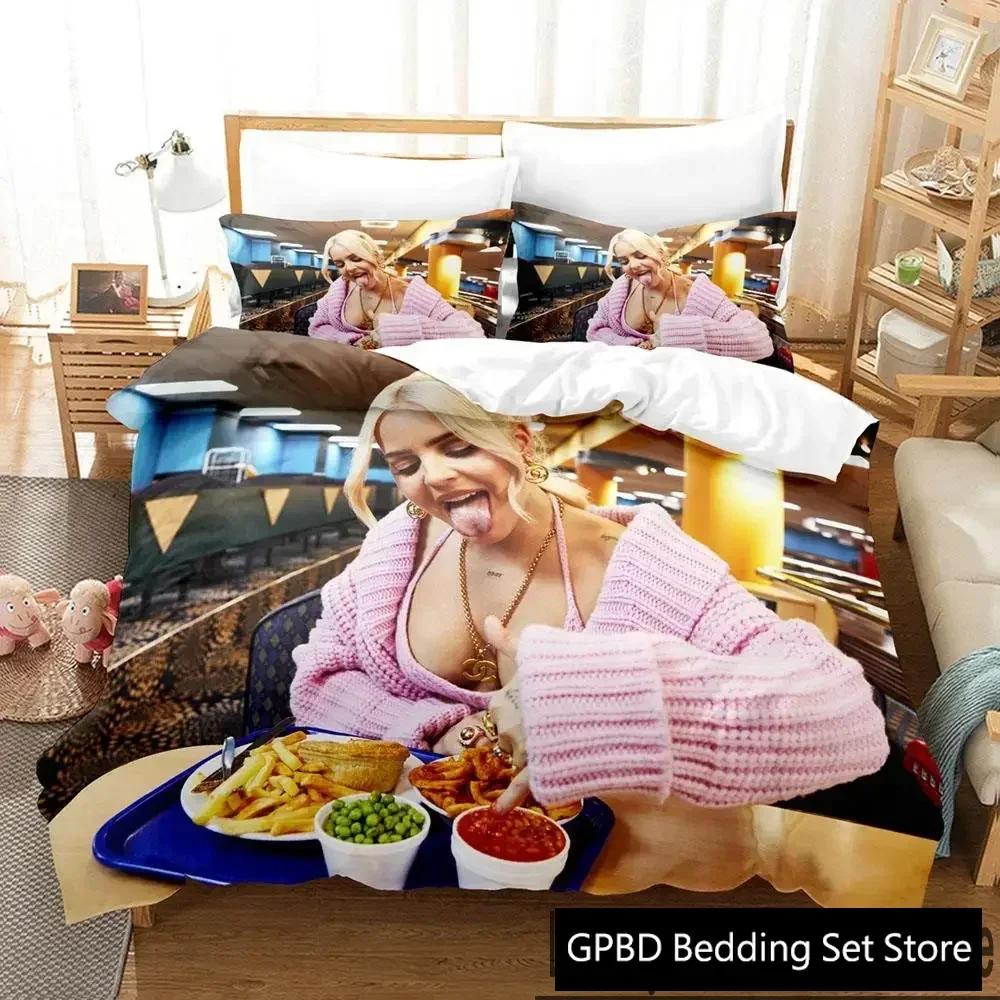 3D Druck Anne-Marie Bettwäsche Set Doppel Einzel King Bettbezug Bettdecke Kissenbezug Jungen Mädchen Erwachsene Schlafzimmer
