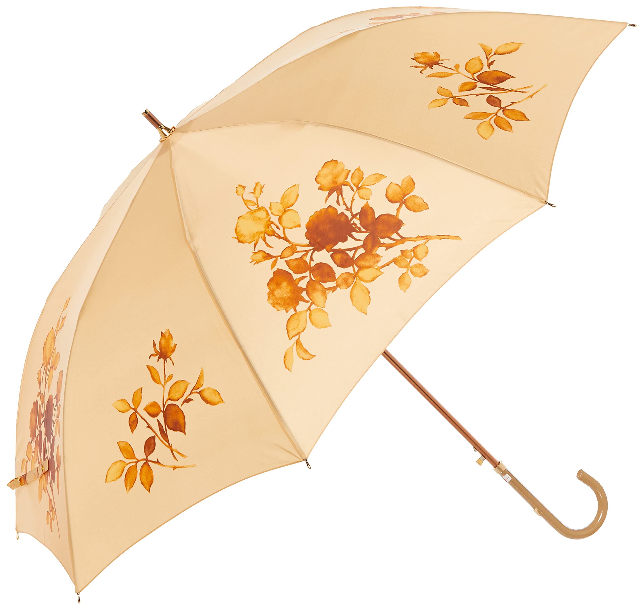 

LANVIN COLLECTION Rain Long Umbrella Lightweight 60cm Floral Print Beige 4522408972353 Beige Outer rib length 60cm [Moonbat] Women s