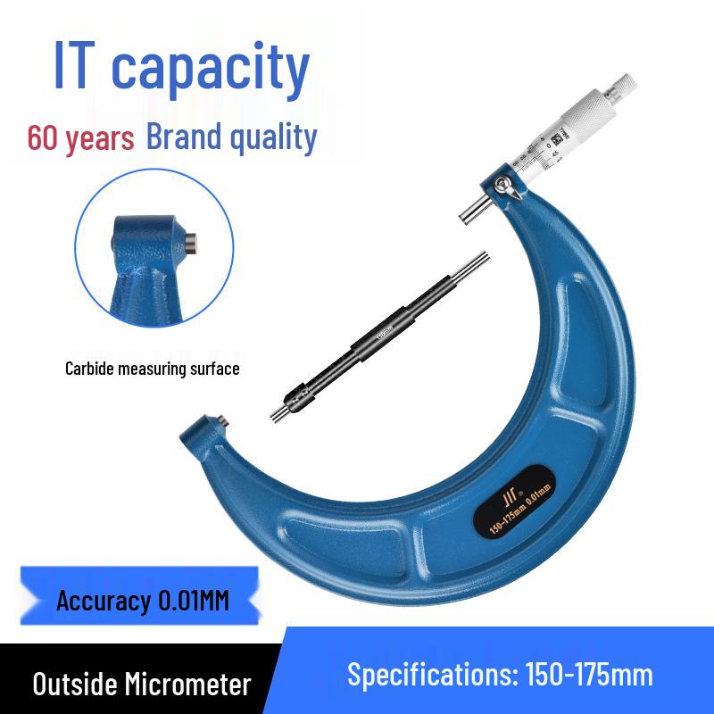 High-Precision 0-25mm Digital Outside Micrometer Gauge 0.01mm