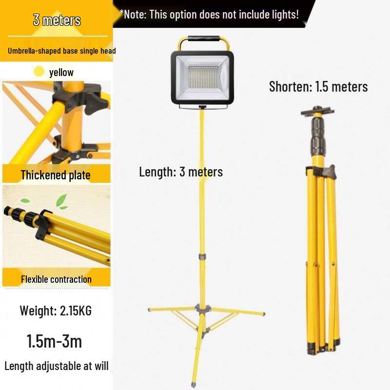 Emergency LED Floodlight for Camping, Night Markets, and Power Outages