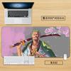 High Definition Printed New Boys Office ONE PIECE Leather Mouse Pad Anime Game Roronoa Zoro Computer Keyboard Desktop Table Mat