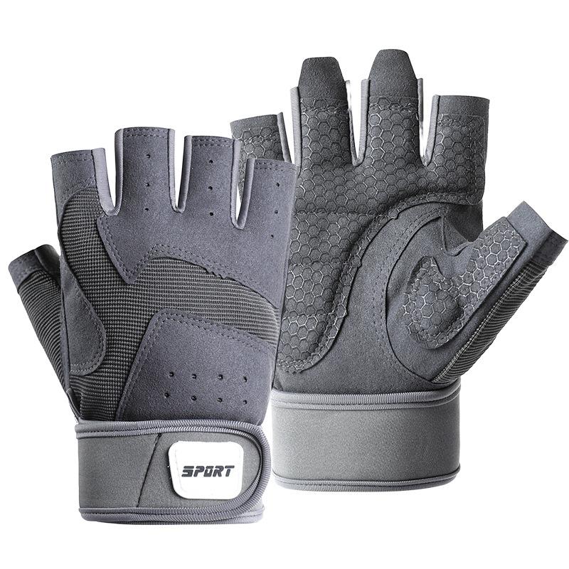 Anti Slip  Breathable  Wear Resistant  Cycling Lengthened  Widened Wrist Guards  Anti Cocoon Sports Gloves