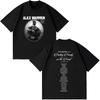 2026 Unisex Hip‑hop Fashion Loose Short‑sleeve Streetwear T‑shirt, Peripheral Merch for Alex Warren Tour Concert T-shirt