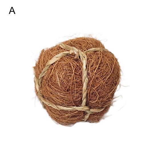 Molar Toy Natural Smell Relieve Anxiety Healthy Hamster Parrot Molar Ball Toy