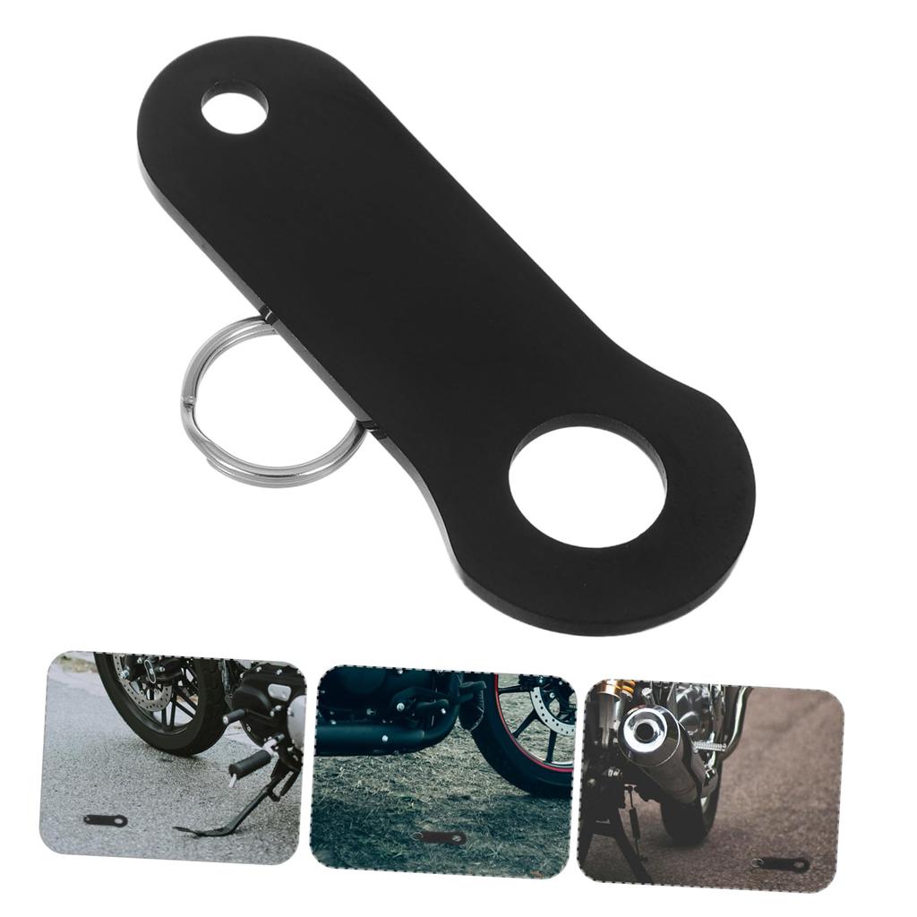 ABOOFAN 2pcs Motorcycle Bell Accessories Hanger Biker Guardian Lucky Riding Bell Bike Helmet Lock