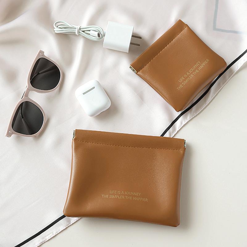 Portable Waterproof Snap Pouch for Makeup, Chargers, Earphones, and Straighteners