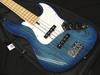 Fujigen FGN NJB100MBAH SBB Fujigen Jazz Bass Type Blue Burst Electric Bass See-Through Ash/Maple 4-String
