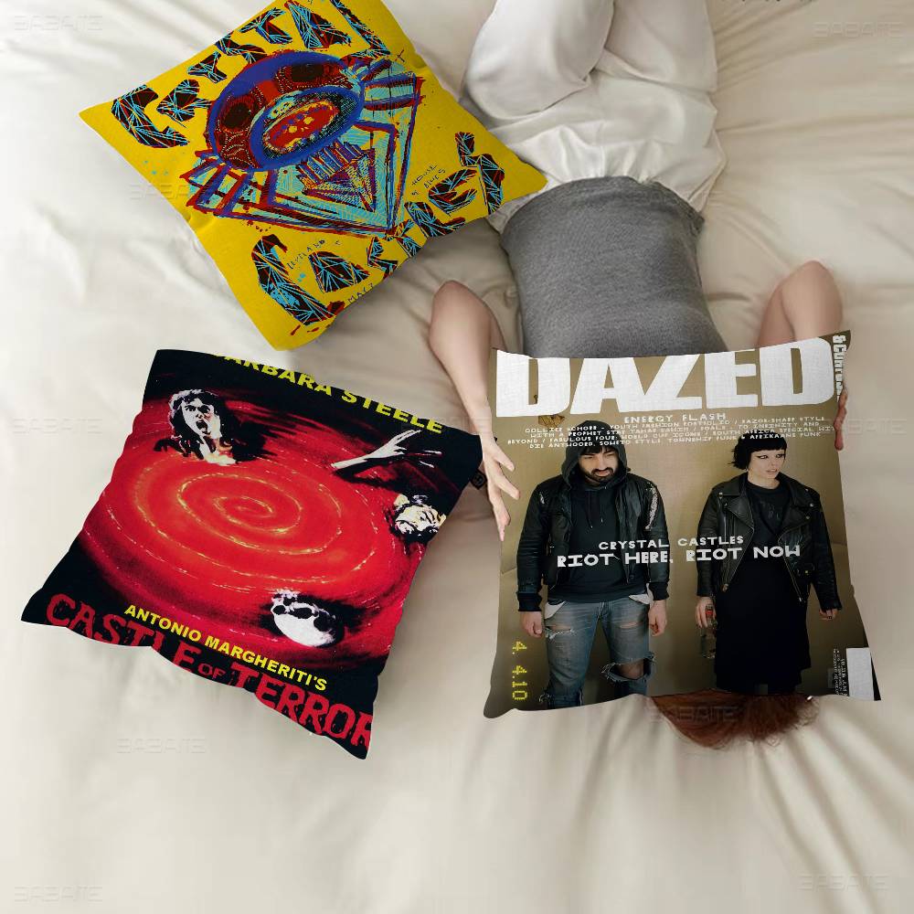 C-Crystal C-Castles Band Cushion Cover Polyester Sofa Cushions Decorative Throw Pillows Home Decoration Pillowcover