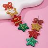 European & American Style Christmas Tree Cartoon Earrings