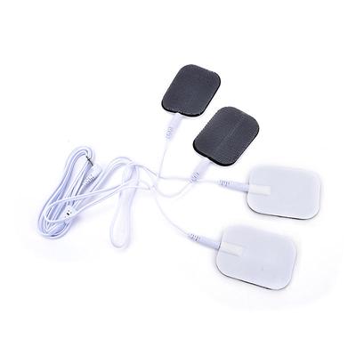 2.5Mm Connection With 4 Patches For Electrode Lead Wires Cable For Tens Massager