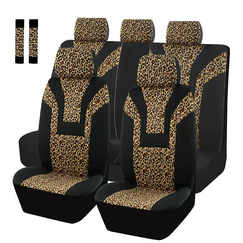 AUTO PLUS Leopard Car Seat Covers
