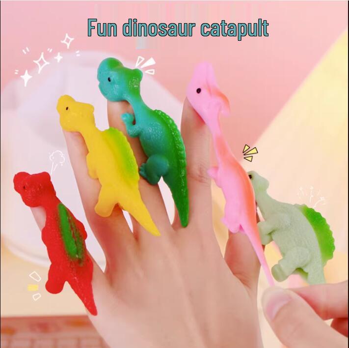 

Креативная игрушка-катапульта «Динозавр» для Дня защиты детей: Веселые награды для учеников начальной школы