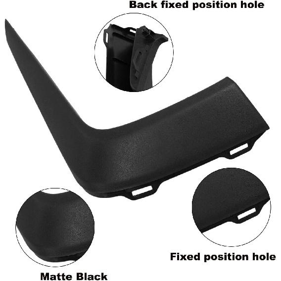 FASTCHE Front Links & Rechts Stoßstangenleiste, Stoßstangenabdeckung Formteil für 2019 2020 2021 2022 Honda Pilot Ersatz Ersatz OE # 71103TG7A50,