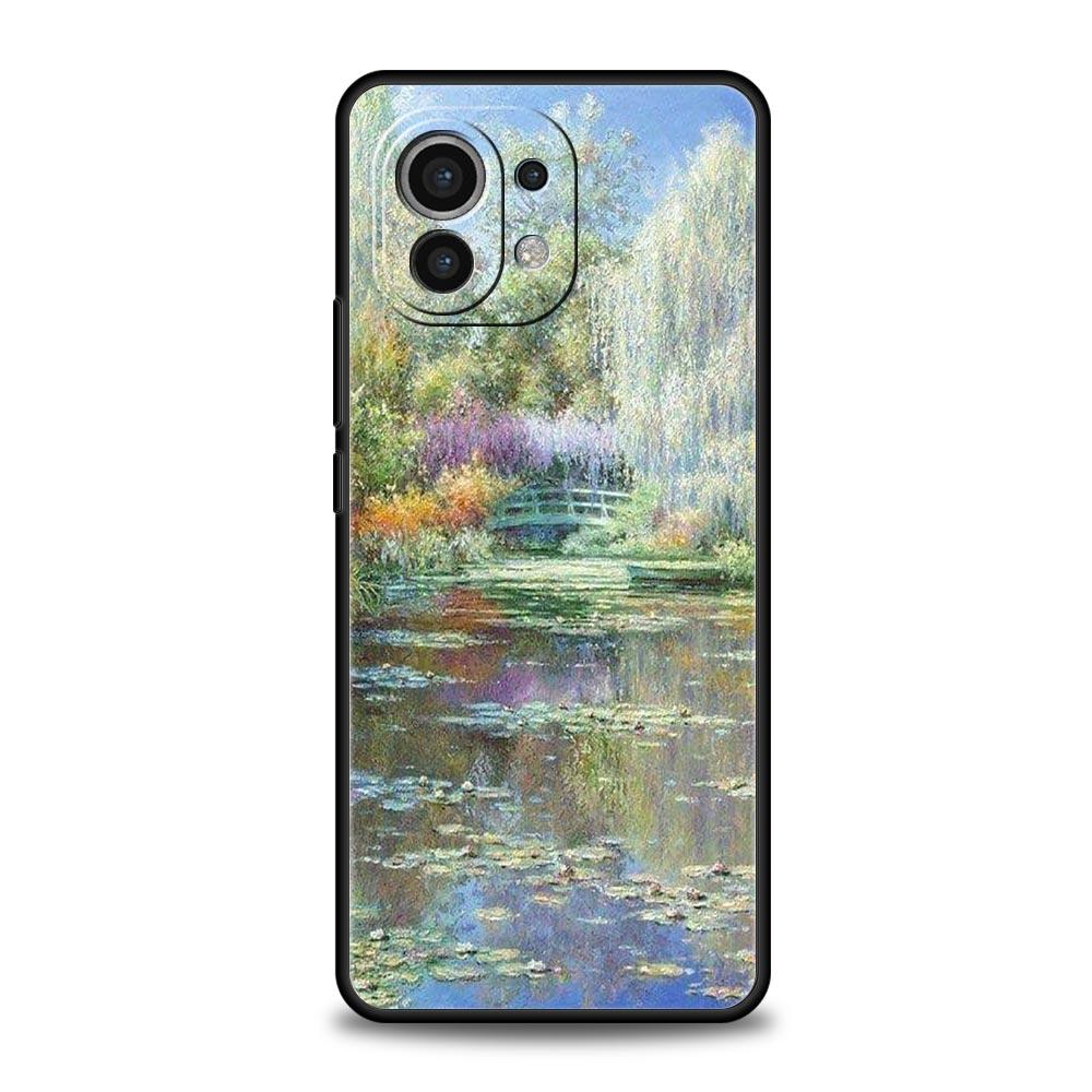 Claude Monet Impressionismus Handyhülle Für Xiaomi 13 12 11 Lite 12T 11T 10T 9T Mi Poco X5 M4 M3 X4 X3 Pro F5 F4 F3 GT 5G Cover