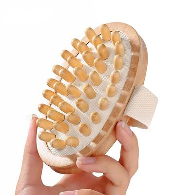 Szczotka antycellulitowa do ciała, kojąca, drewniana, olejek eteryczny, poduszka powietrzna do masażu, grzebień do włosów, szczotka do masażu skóry głowy, usuwanie martwego naskórka