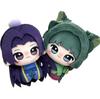 -10CM Genuine Anime The Apothecary Diaries Kusuriya no Hitorigoto Maomao Jinshi Renshi Plush Doll Stuffed Toy Plush Pendant