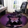 1pc Wednesday Addams Chair Carpet for Office Non-Slip,Machine Washable Rug for Office, Room - Holiday Decor - Machine Made yy251017227
