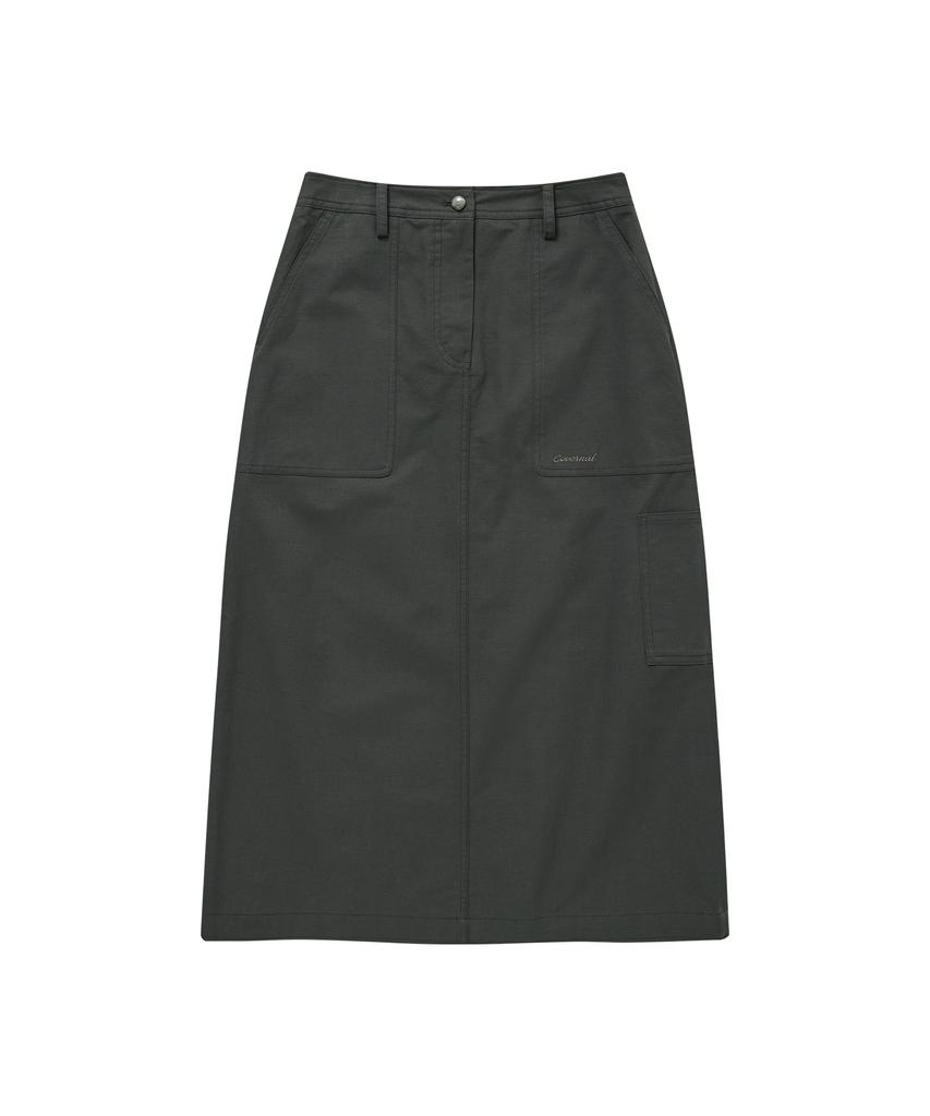 Covernat Woman Fatigue Skirt Charcoal