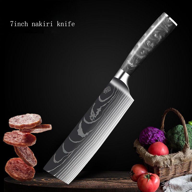 Kitchen Knives Stainless Steel Japanese Chef Knife Slicing Boning Peeling Meat Cutting Sushi Knife High-Quality Cooking Cutter