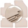 PREMIUM Beige Floor Mats For: Nissan Pixo Hatchback 2008-2013
