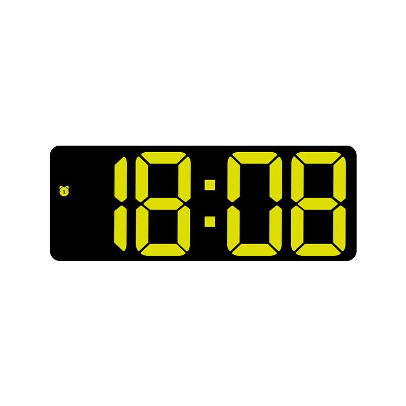 Led Mini Mirror Alarm Clock Electronic Digital Alarm Clock Digital Table Clock Room Desk Decorating Smart Small Tools Home
