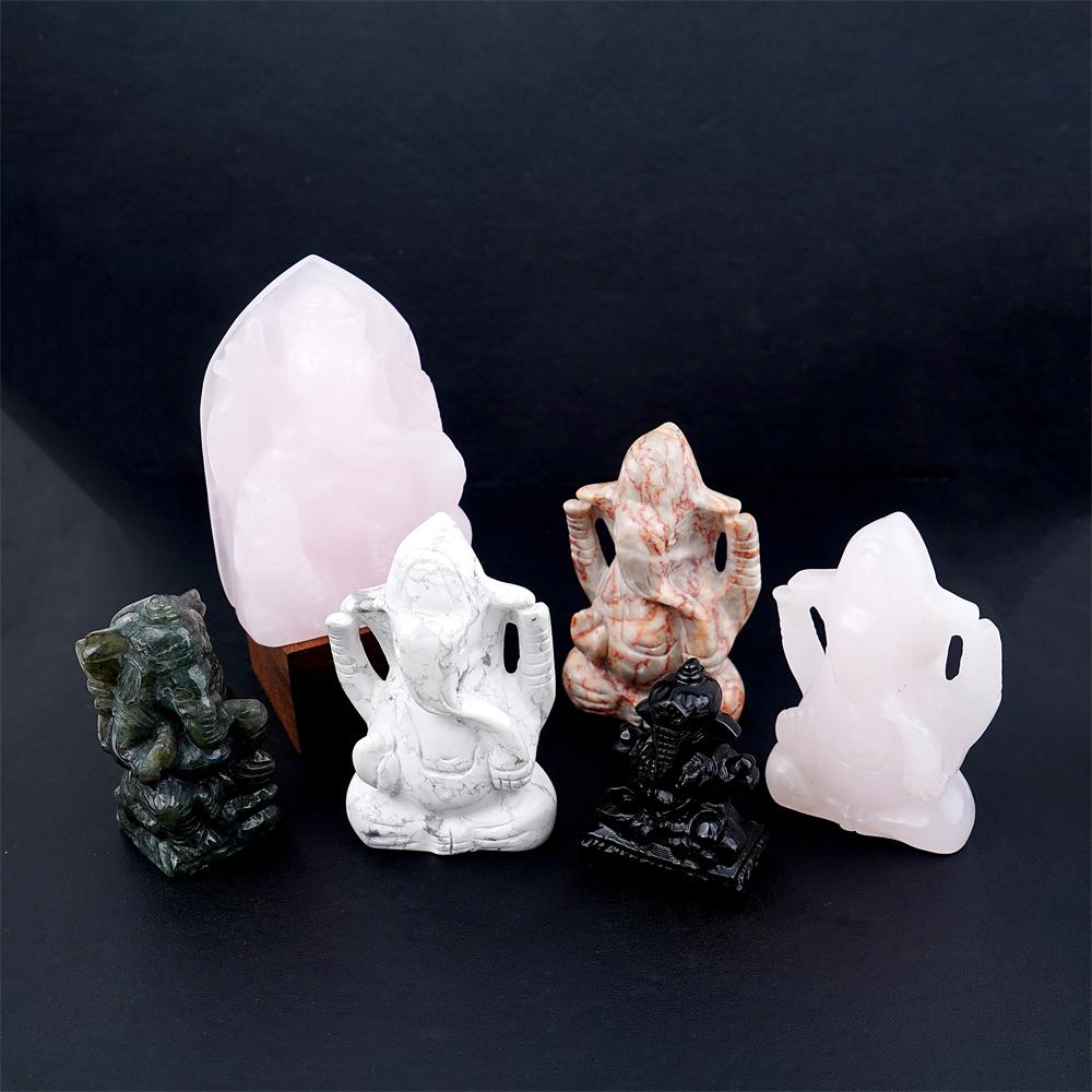 New Arrivals Spirituality Products Mixed Material Elephant Ornament High Quality for Souvenirs Gift