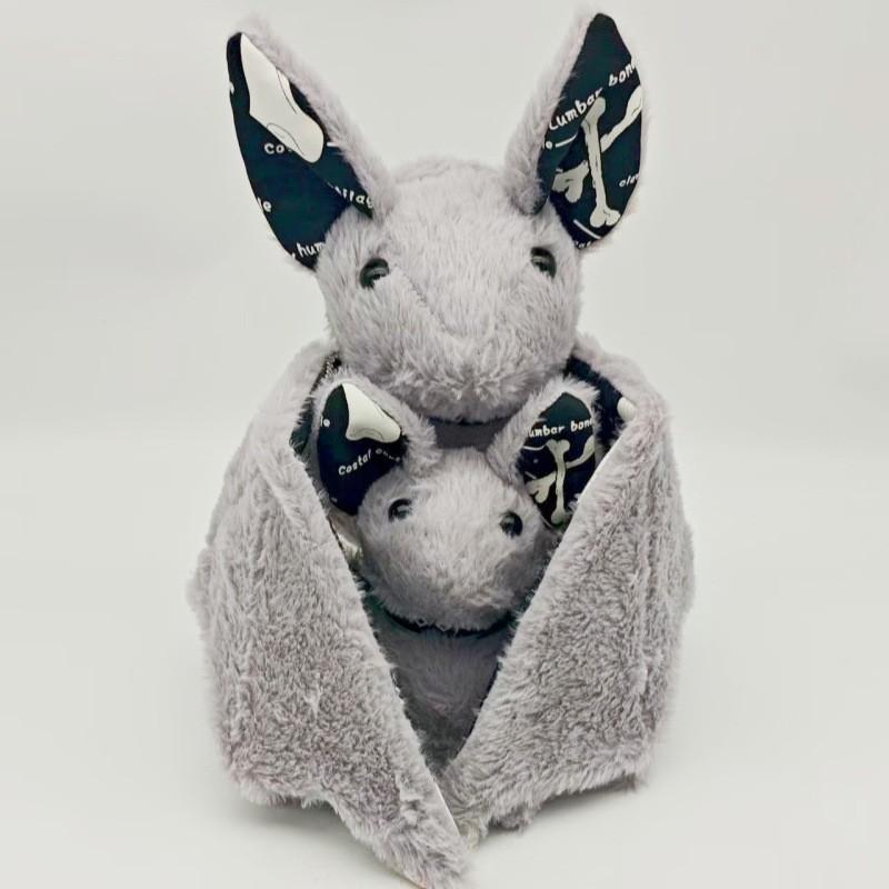 Halloween Bat Plush Toy With Glowinthedark Feature For Kids And Collectors