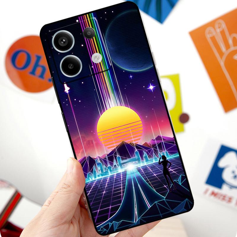 

Neon Retrowave 80s Vintage Art Funda For Xiaomi Redmi Note 13 Pro 10 11 12 14 Pro 11S 12S Case For Redmi 15 12C 13C 14C 10C Redmi Note 14 Pro 5G