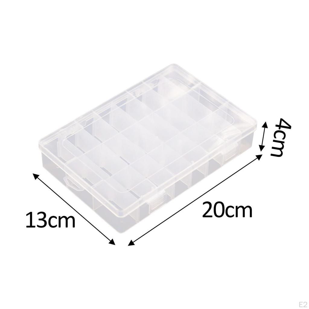 Craft Storage Box for Threads and Jewelry, Organizer Beads Fishing Gear