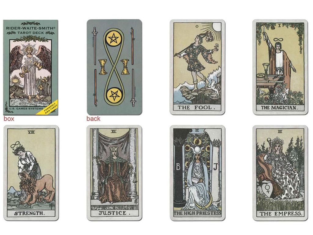 Tarot Cards Fortune Telling 78 Cards Pamela Coleman Smith RWS Tarot Deck Japanese Explanation Book Included Beginners Rider Edition Tarot Cards