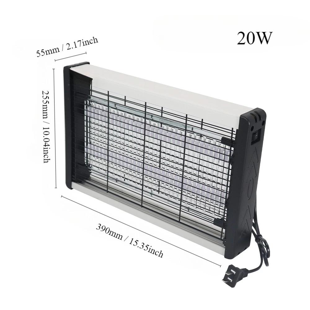 

20W/30W/40W Wall Mounted Mosquito Killer Lamp EU Plug Electric Mosquito Killer Suitable for Indoor Kitchen Bedroom Living Room EU Plug