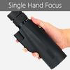 10-30x50 High Power Monocular Telescope Adjustable Magnification with Smartphone Holder Tripod FMC Coating BAK4 Prism Waterproof and Anti-fogging
