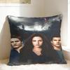 Edward Cullen Pillow Cover  Retro Trendy Pillow Case For Couch Sofa Bedroom Comfy Cushion Cover Birthday Present