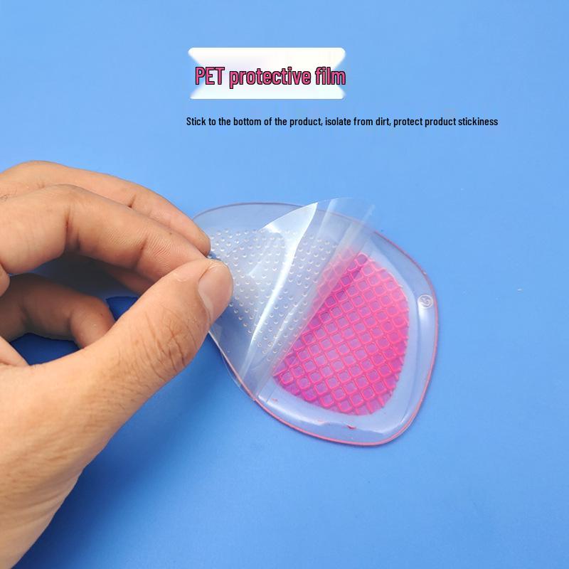Transparent Gel Forefoot Pads for Women's High Heels - Anti-Slip, Anti-Wear, Invisible PU Massage