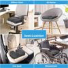 Office Cushions Car Seat Cushion Non-Slip Sciatica & Back Coccyx Tailbonepain Relief Chair Pad Memory Foam Butt Pillow
