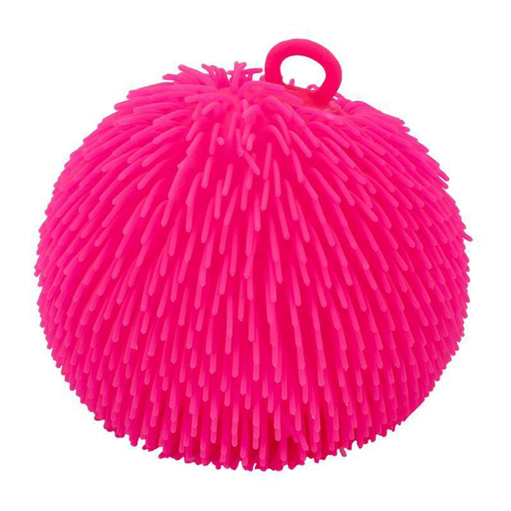 Puffer Balls Glow in The Dark 9 Inch Large Puffer Ball Stretchy Light Spiky Stress Relief LED Glowing Party Favors Goodie Bag St