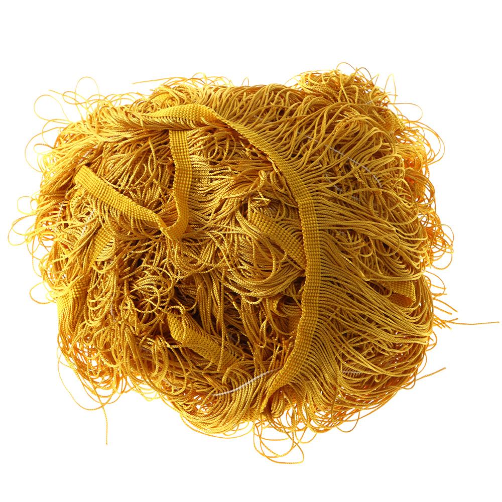 

Polyester Trim Gold Sewing Fringe Trim DIY Fringe Trim Clothing Decoration